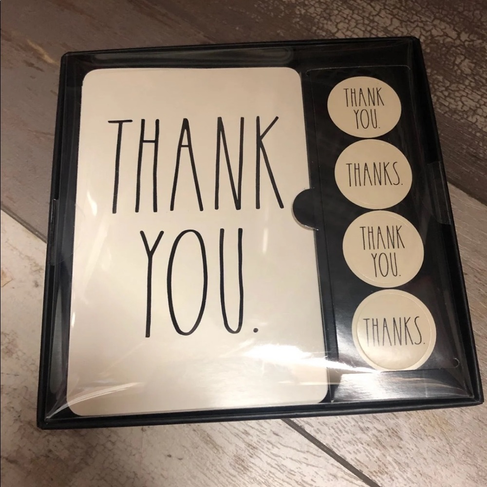 Rae Dunn Thank You Cards